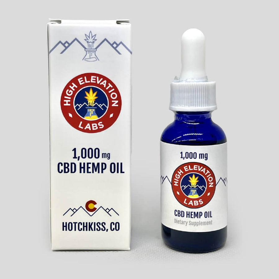 Full Spectrum Hemp Oil - 1000 mg