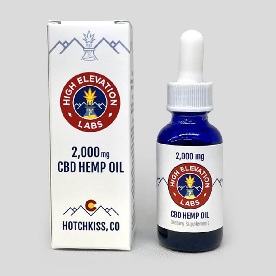 Full Spectrum Hemp Oil - 2000 mg